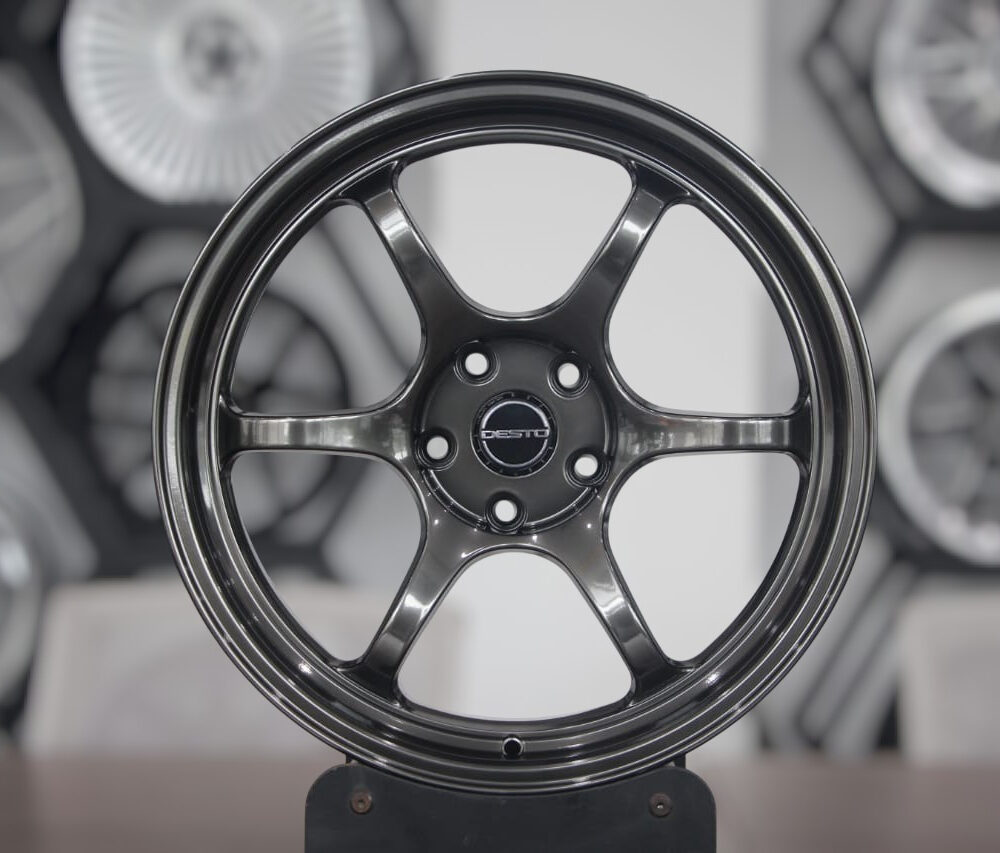 DESTO DR1 18x9.5 + 18x10.5 HYPER BLACK