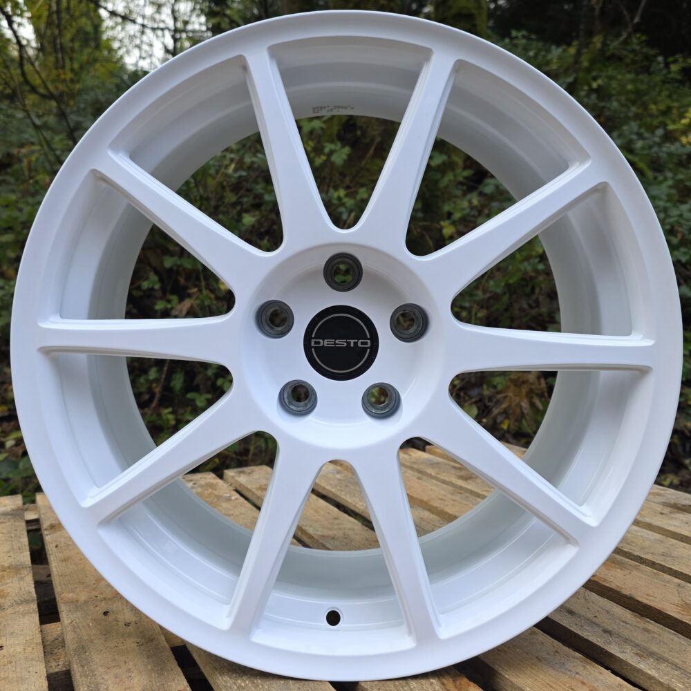 DESTO RA1 18x8 GLOSS WHITE
