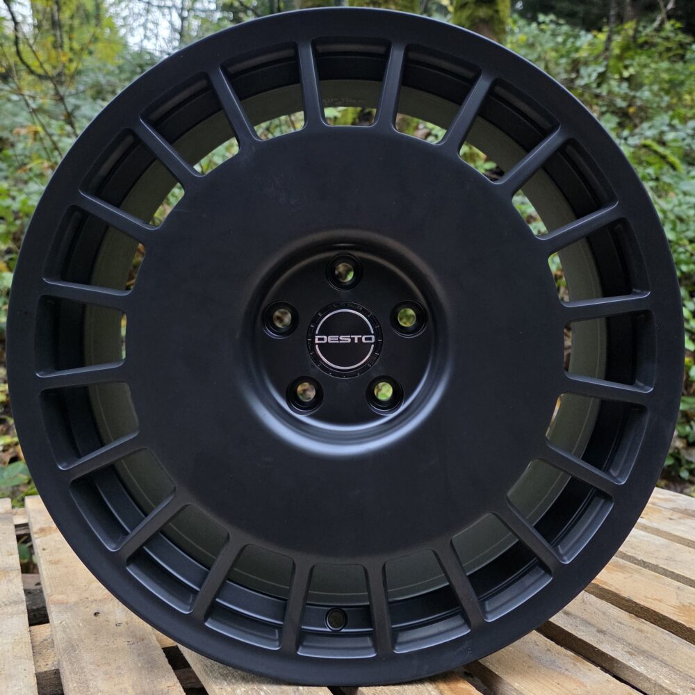DESTO RA2 18x8 SATIN BLACK